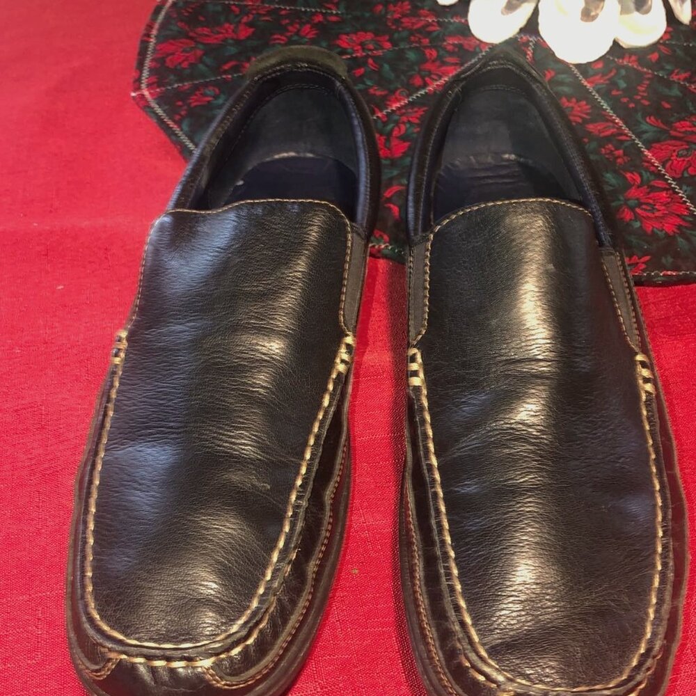 Cole Haan driving shoes/moccasins - Size 11.5 dark brown